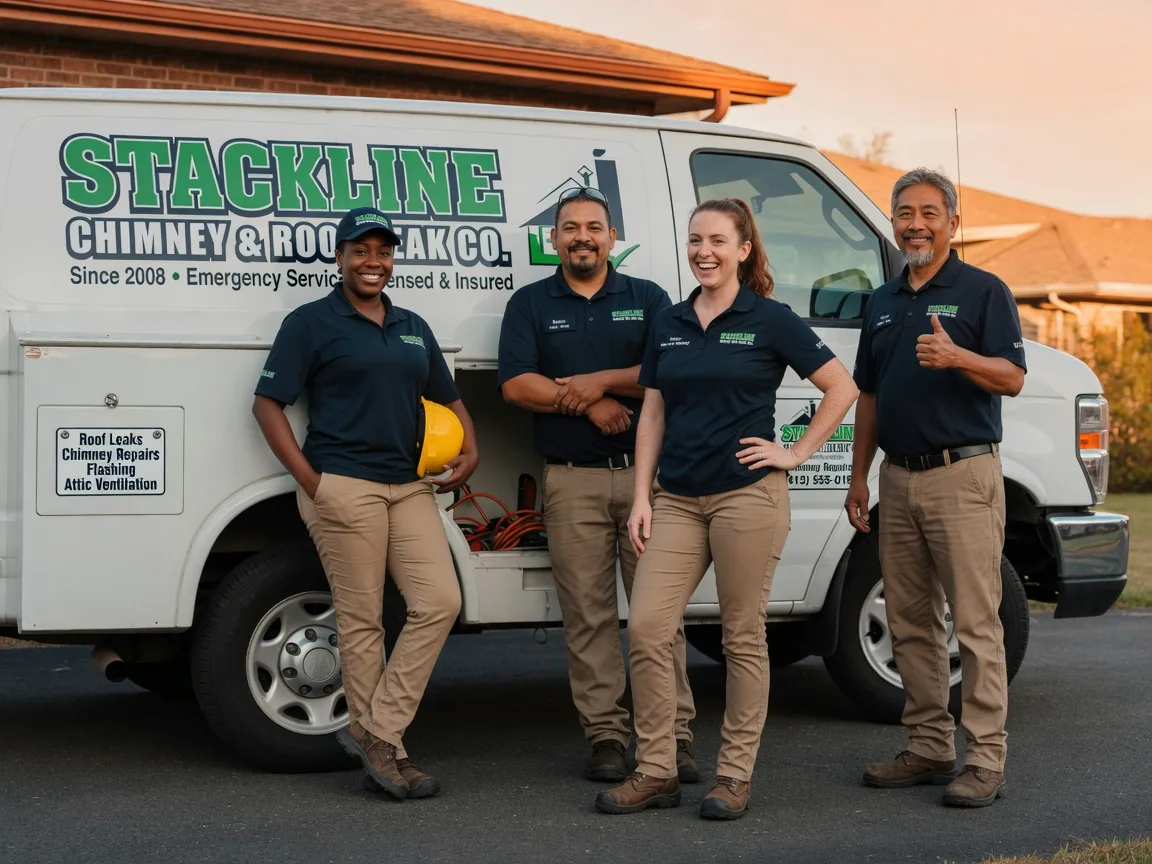 Chimney flashing repair company in Carthage, AR